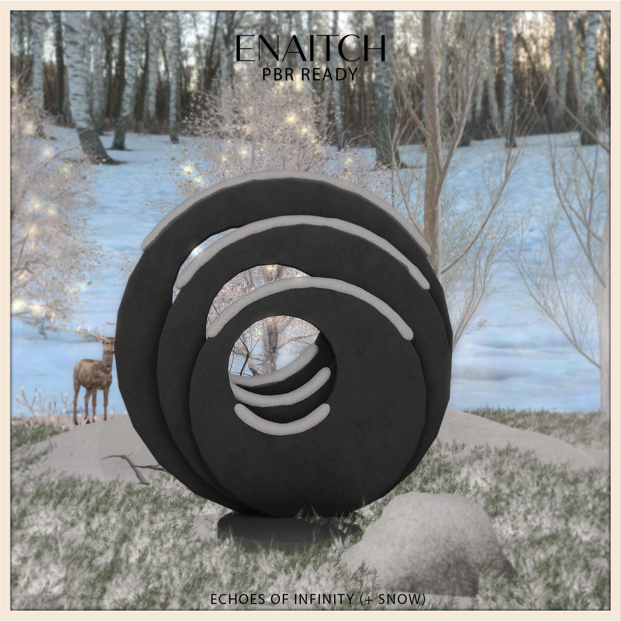 Echoes of infinity black + snow