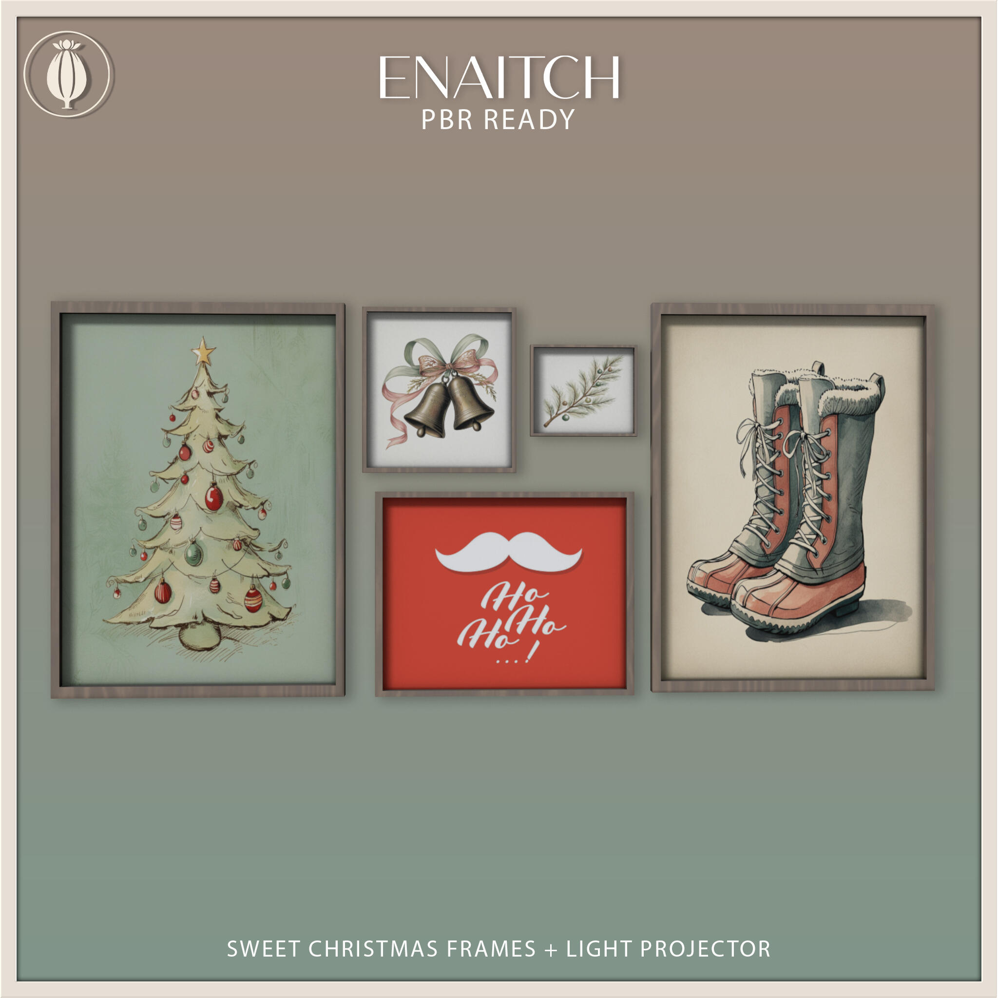 Sweet Christmas frames